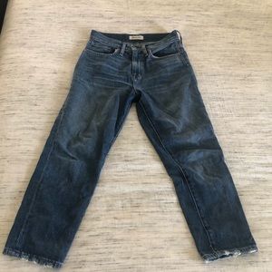 Madewell petite mom jean 26